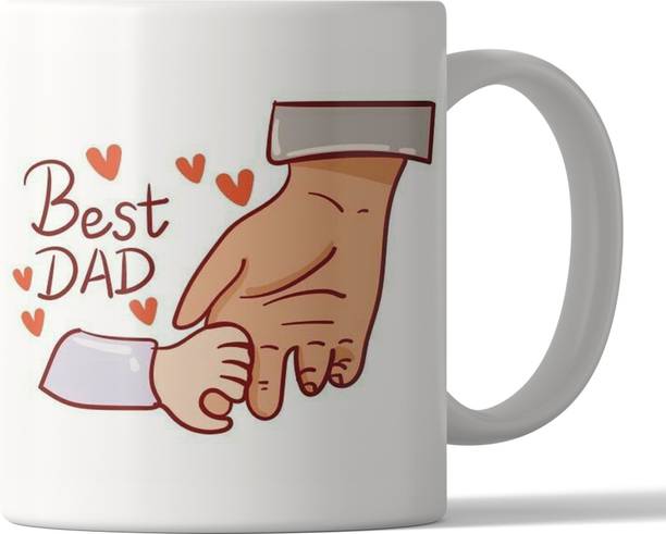 DGG Best Dad Printed Ceramic Coffee Ceramic Coffee Mug