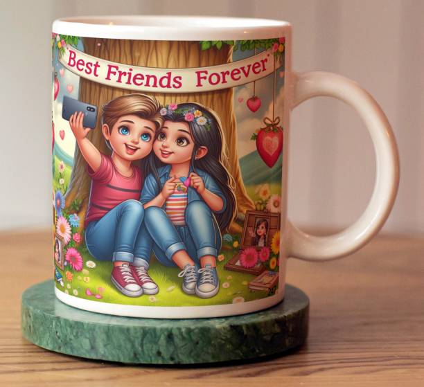 amrita Best Friends Forever Gift Your Best Friends on Friendship Day Friends247 Ceramic Coffee Mug