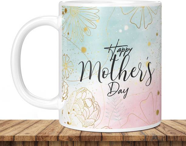 TrendoPrint Happy Mother's Day Printed Cup Gift For Mother Mom & Maa-02-WM Ceramic Coffee Mug