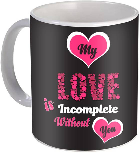 PaMeG Romantic Gift for Wife, Husband, Boyfriend, Girlfriend, Love PKLove-05 Printed Ceramic Coffee Mug
