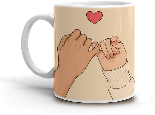 JOA GIFTS Promise Pinky Love Ceramic Coffee Ceramic Coffee Mug