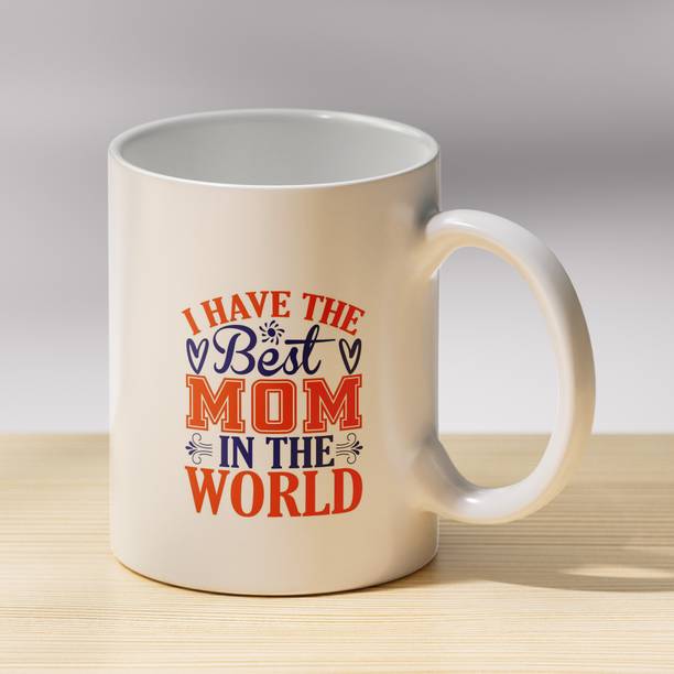 Fifth Creations Best Mom in The World Gift for Mom/Mother's Day Gift, Gift for Mother, Mummy Ceramic Coffee Mug