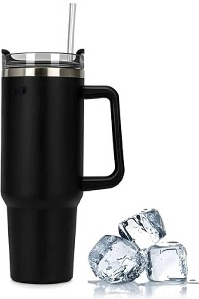 Ojra GLOSSY BLACK TUMBLAR Stainless Steel Tumbler