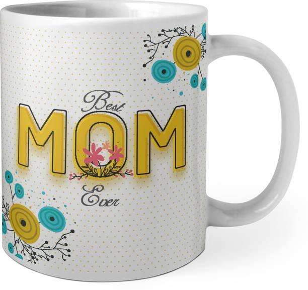 Phirki Studio BEST MOM EVER Ceramic Coffee Mug