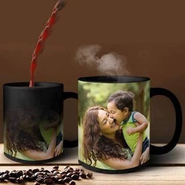 Giftspedia Photo and Text / Cup For Birthday , Anniversary Gift Magic mug 36 Ceramic Coffee Mug