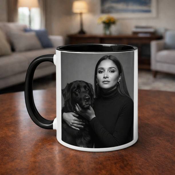 waio gifting solutions Inside colour Changing mug - Black Ceramic Coffee Mug