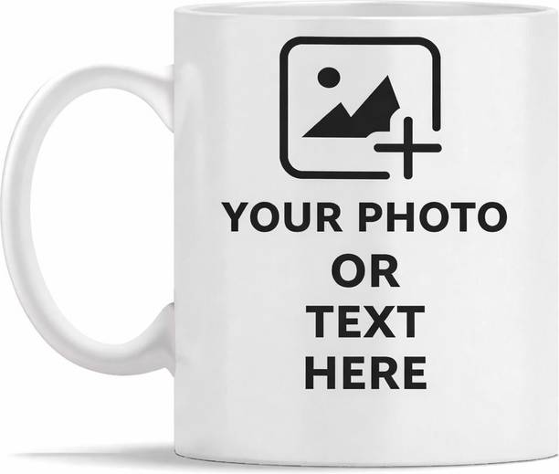 CUPSY Photo & Text Printed Birthday Gift For best Friend Girlfriend Ceramic Coffee Mug