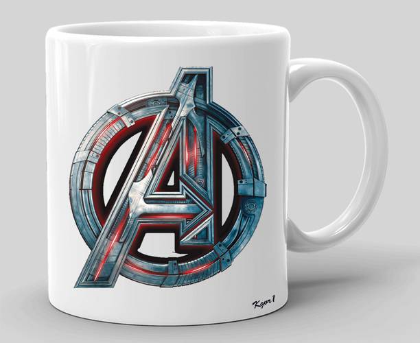 Kgvr1 "Avengers Logo"Best Gift for Brother|Friends|Boys|Kids|Birthday|Printed Ceramic Coffee Mug