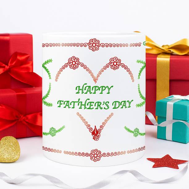 GIFCHAKORA HAPPY FATHER'S DAY GIFTING CUP Ceramic Coffee Mug