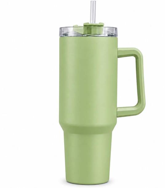 TOONY Trendy Plastic Tumbler Bottle with Lid & Straw 1800 ml Plastic Sipper