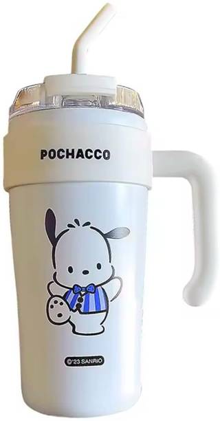 BVM Stainless Steel Vacuum Insulated Cup Straw Wide MouthDouble Walled themo Flask Stainless Steel Tumbler