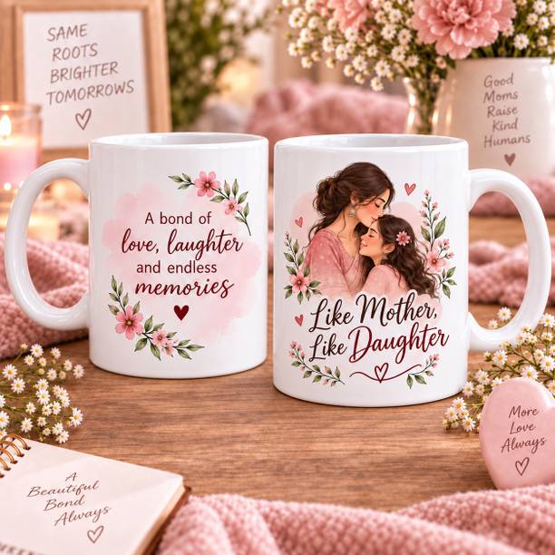 inkpressive "Like Mother Like Daughter" Gifting| Gift for Mothers Day and Birthdays| Ceramic Coffee Mug