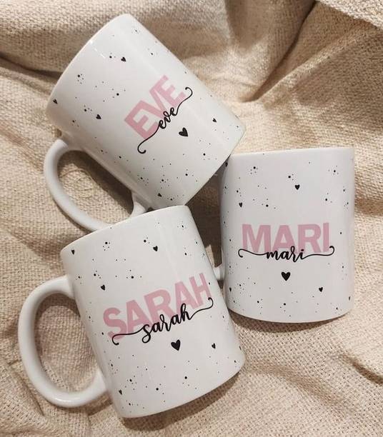 GIVENTA Photo & Text Printed Cup For Birthday , Anniversary Gift (360 ml, Pack of 1) Ceramic Coffee Mug