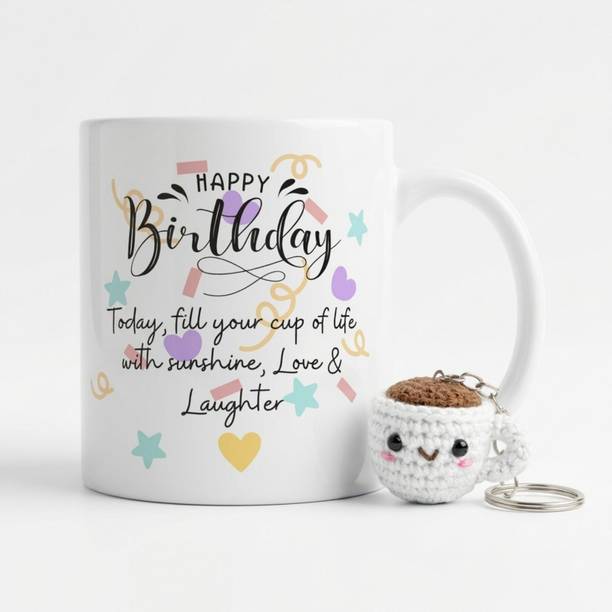 FiftyOne Hub Photo and Text Ceramic/ Cup for Birthday, birthday gift cup Ceramic Coffee Mug