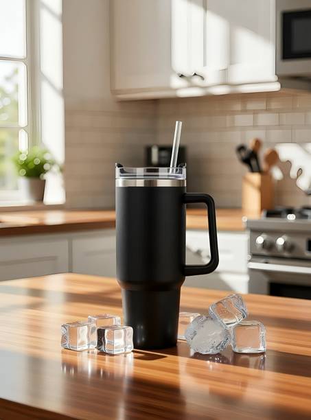 manavkidkan TUMBLER BLACK 69 Stainless Steel Tumbler