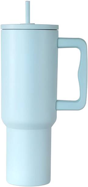 Willtune Coffee Tumbler Lid and Straw, Hot and Cold Double Insulated Sipper Stainless Steel, Plastic Tumbler