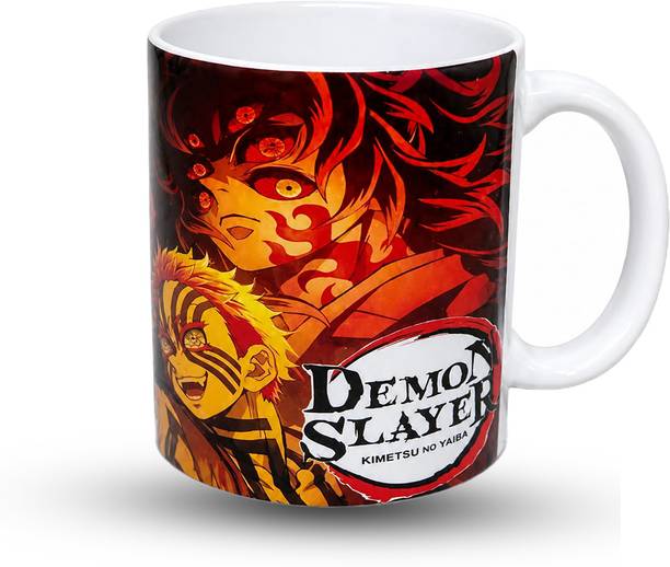 Flexora Anime Ceramic Coffee Ceramic Cup for Boys and Girls ( 350 ml ) Ceramic Coffee Mug
