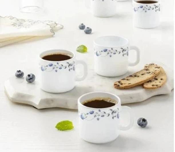 BOROSIL 6N 18CL HELENA MUG SET Opalware Coffee Mug