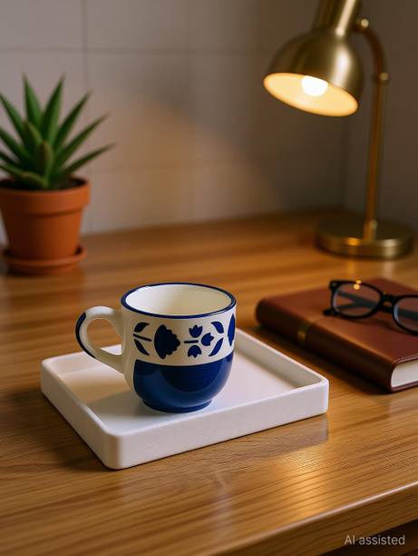 love unlimited Bone China Tea Cups Set of 6 | Coffee Mugs for Home Office, perfect for gifting