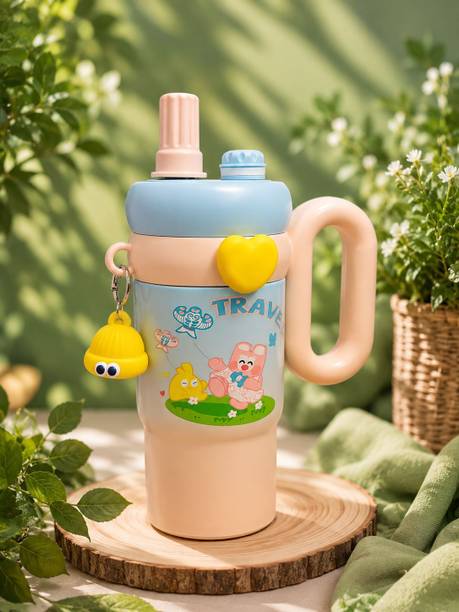 stanle Cute Cartoon Insulated Tumbler with Handle Stainless Steel Tumbler
