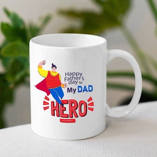 GiftsGlow Ceramic White mug pack of 1 Customized designs_MKH311 Ceramic Coffee Mug