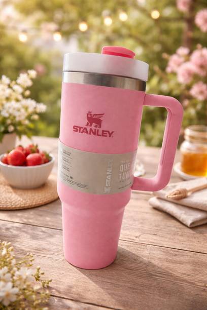 सिपली PGT Light Pink Stannley स्टेनलेस स्टील मग