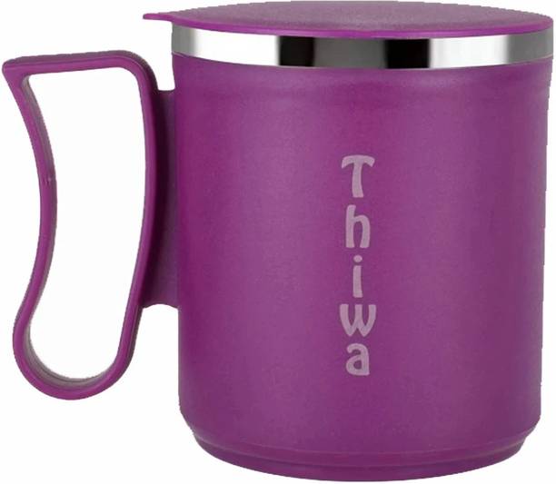Thiwa Coffee and TeaMug gift for Birthday,Couple,Friends,Lover,kidsBeautiful coffeemug Plastic, Stainless Steel Coffee Mug