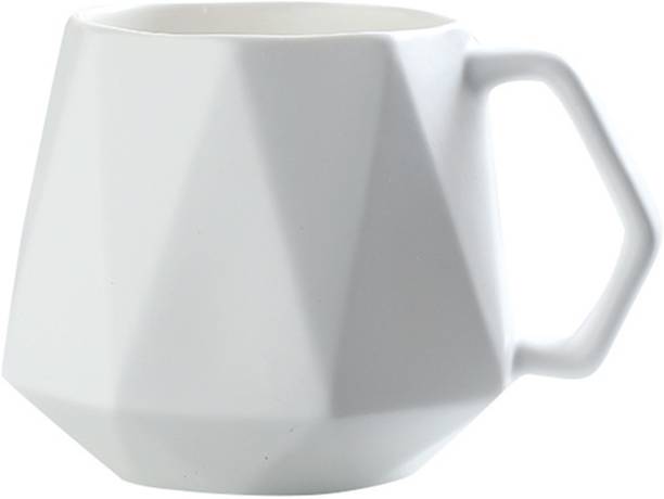 Spooky Nordic Diamond Ceramic | Luxury Tea Coffee Cup for Home & Office Ceramic Coffee Mug