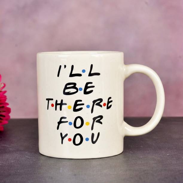 OGGN I will be their Designed for Couple 375 ML Cup Ceramic Coffee Mug