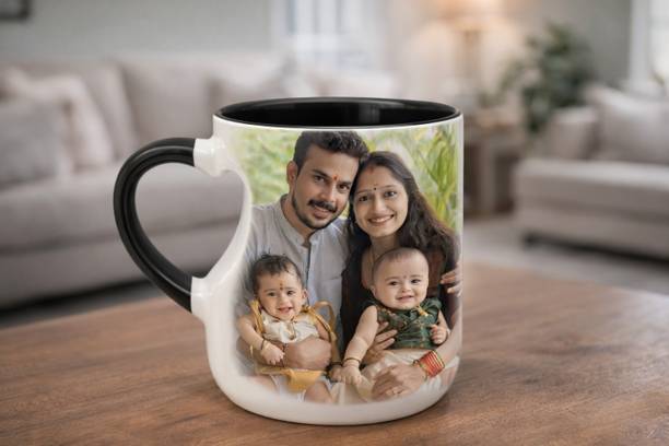 waio gifting solutions Personalized Love Handle Signature Collection Ceramic Coffee Mug