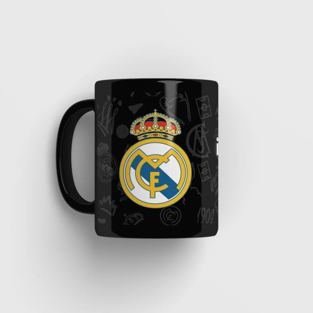 Since 7 Store Real Madrid Football Ceramic Coffee Mug