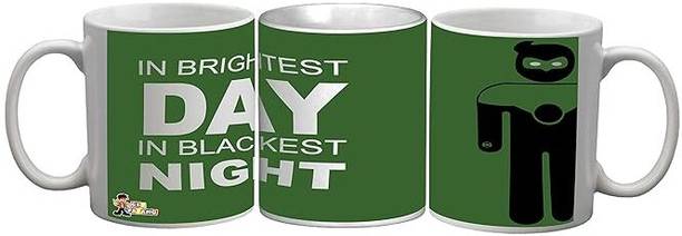 Get Fatang Brightest Day in Blackest Night Printed Gift for Couple, Friends Ceramic Coffee Mug