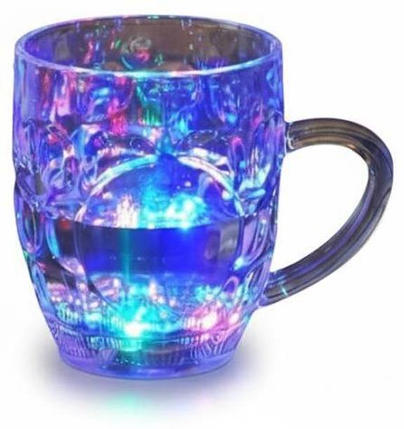 Vaishno Light Multicolor Plastic Beer Mug