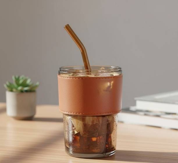 kleesi Cute Tumbler for Water Juice Milk Smoothie-a Glass Coffee Mug