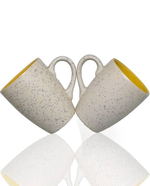 Creativeglut Marble Texture Design Glossy Inside Matte Outside Handmade Crafted Ceramic Coffee Mug