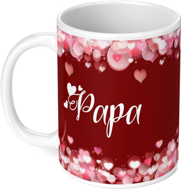 DojaBeauty Papa Best Gift For Birthday & Return Gifts For Loving Ones (DB-711) Ceramic Coffee Mug