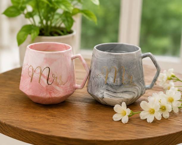 otak Premium ceramic mugs with elegant marble finish Ceramic Coffee Mug