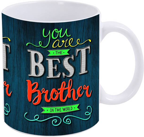 SUARD Happy Birthday Brother Bro younger and old best brother in the world WM-47 Ceramic Coffee Mug