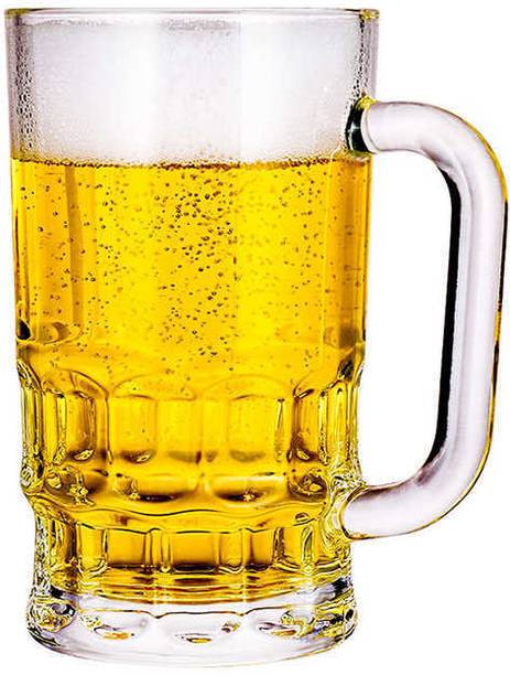 जय गट्रड सेलर JGSi Glass Set Beer (350 ml, Glass, Clear) ग्लास मग