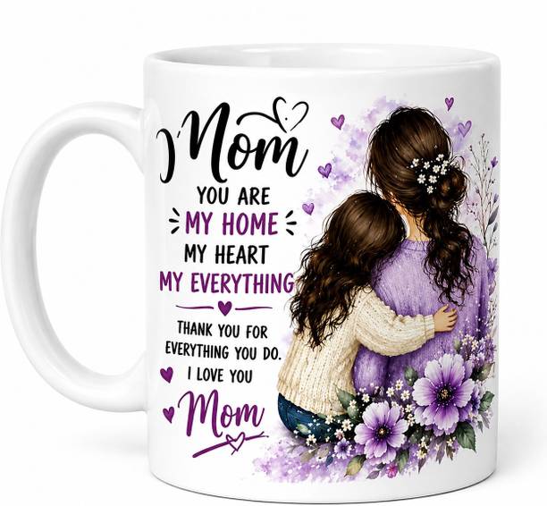 Haniza Mom You Are My Home Printed Ceramic Coffee Ceramic Coffee Mug