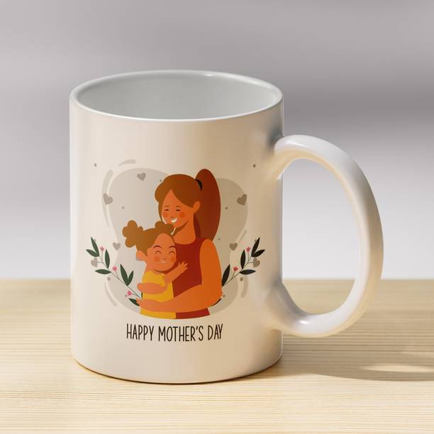 Kanak traders Happy Mother's Day Printed Ceramic Coffee & Tea and cup Ceramic Coffee Mug