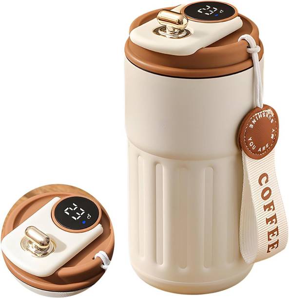VYATIRANG Insulated Coffee Travel with Touch Screen Digital Temperature Display Flask Stainless Steel Coffee Mug