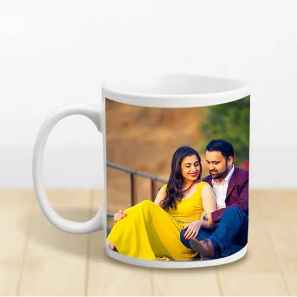 Bittu gift gallery Photo & text print birthday aniversary gift cup Ceramic Coffee Mug