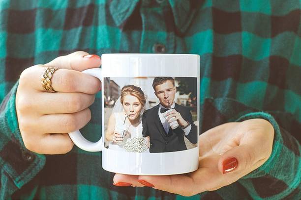 कैनवासस्टॉक्स Custom photo printed mug white सिरेमिक मग