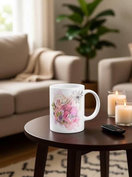 THE CLICK INDIA World Best mom Printed Mother day Gifts /Birthday Gifts For Mummy/Mom/Mother/maa Ceramic Coffee Mug