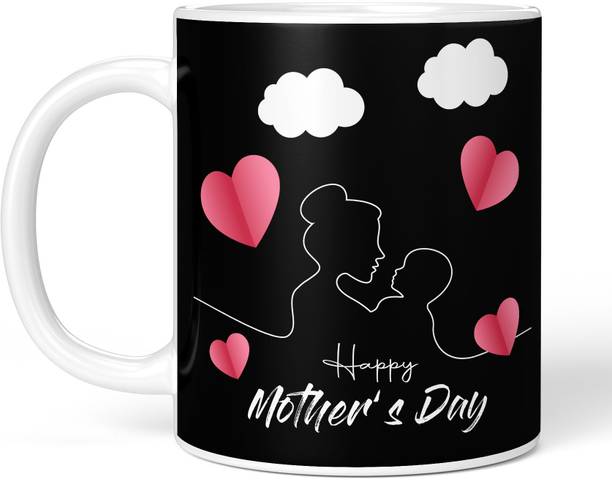 TrendoPrint Printed Ceramic White Coffee for Mother's Day-325MDM77 Ceramic Coffee Mug