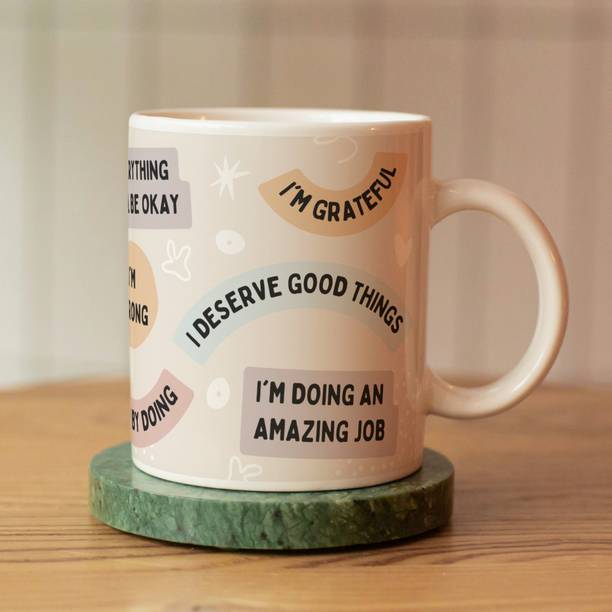 joel sublimation Motivational Quote Ceramic Cup for Gifting Ceramic Coffee Mug