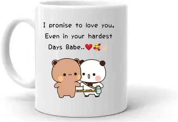 Mr UVD BUBU DUDU PROMISE MUG_MUGG Ceramic Coffee Mug