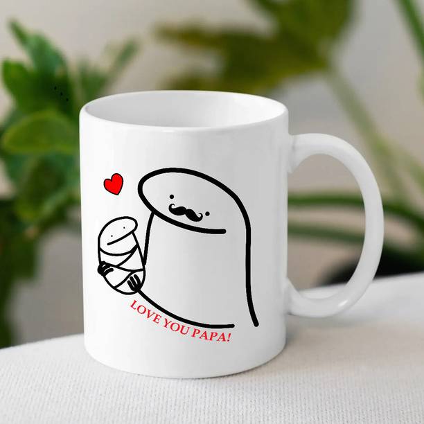 GiftsGlow Ceramic White mug pack of 1 Customized designs_MKH239 Ceramic Coffee Mug