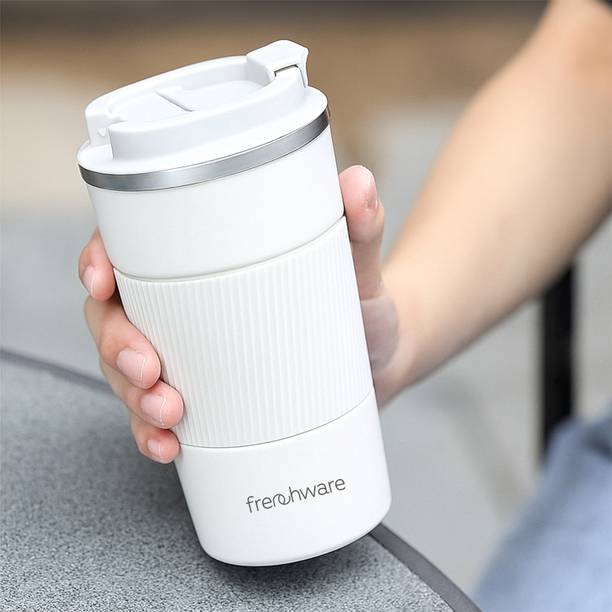 Frenchware Coffee, Tumbler, Flask for Tea Coffee, Insulated, Double Wall Vacuum Stainless Steel Coffee Mug